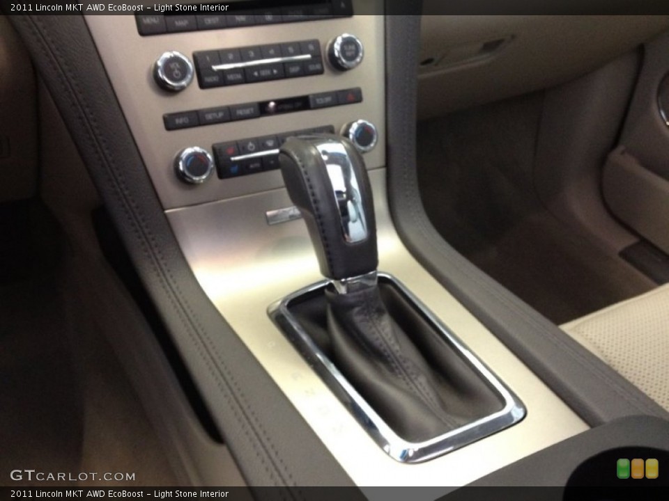 Light Stone Interior Transmission for the 2011 Lincoln MKT AWD EcoBoost #66564105