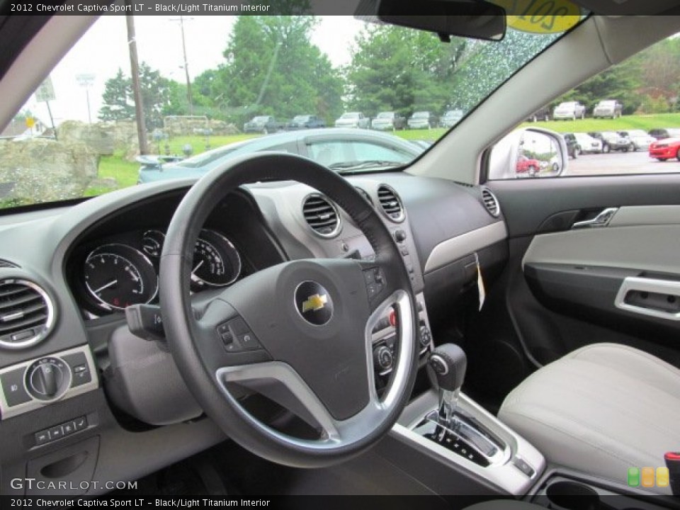Black/Light Titanium Interior Dashboard for the 2012 Chevrolet Captiva Sport LT #66565899
