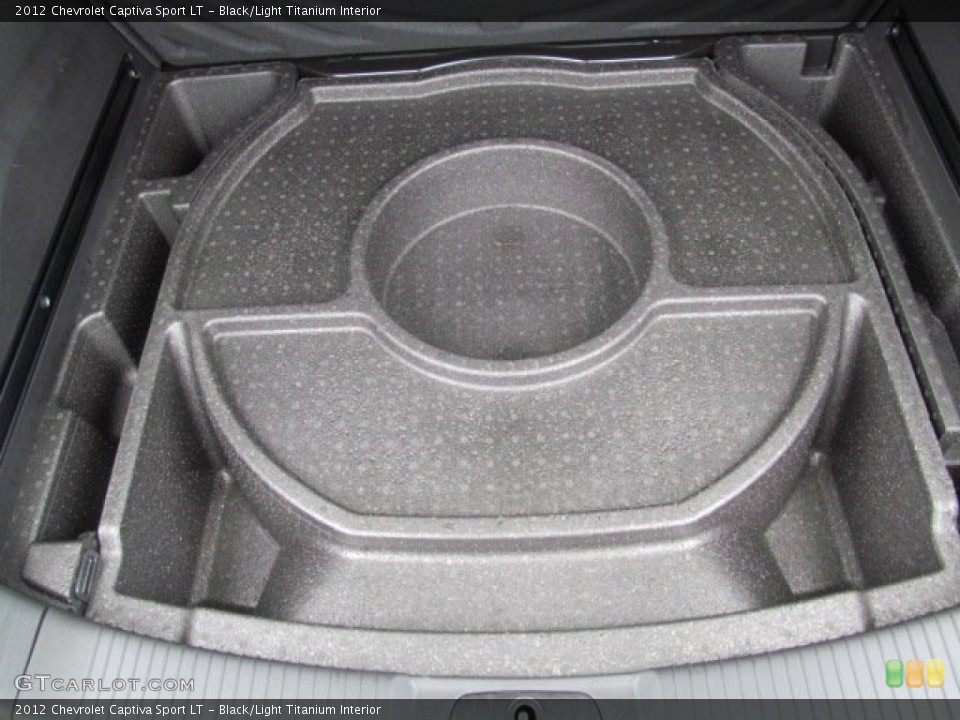 Black/Light Titanium Interior Trunk for the 2012 Chevrolet Captiva Sport LT #66565995