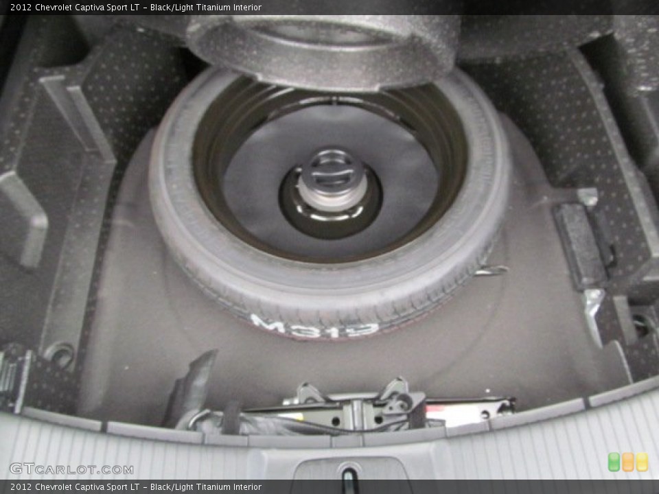 Black/Light Titanium Interior Trunk for the 2012 Chevrolet Captiva Sport LT #66566004