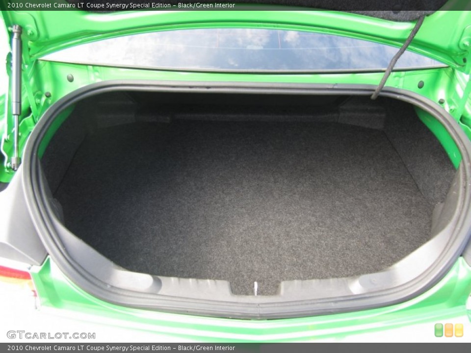 Black/Green Interior Trunk for the 2010 Chevrolet Camaro LT Coupe Synergy Special Edition #66566712