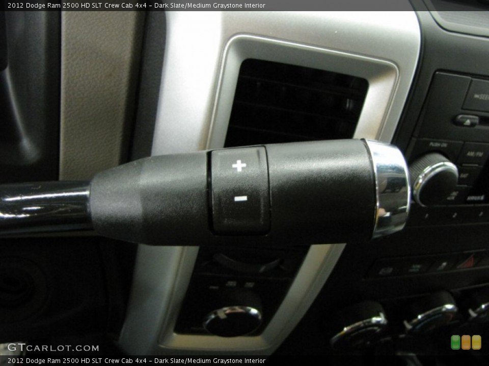 Dark Slate/Medium Graystone Interior Transmission for the 2012 Dodge Ram 2500 HD SLT Crew Cab 4x4 #66568533
