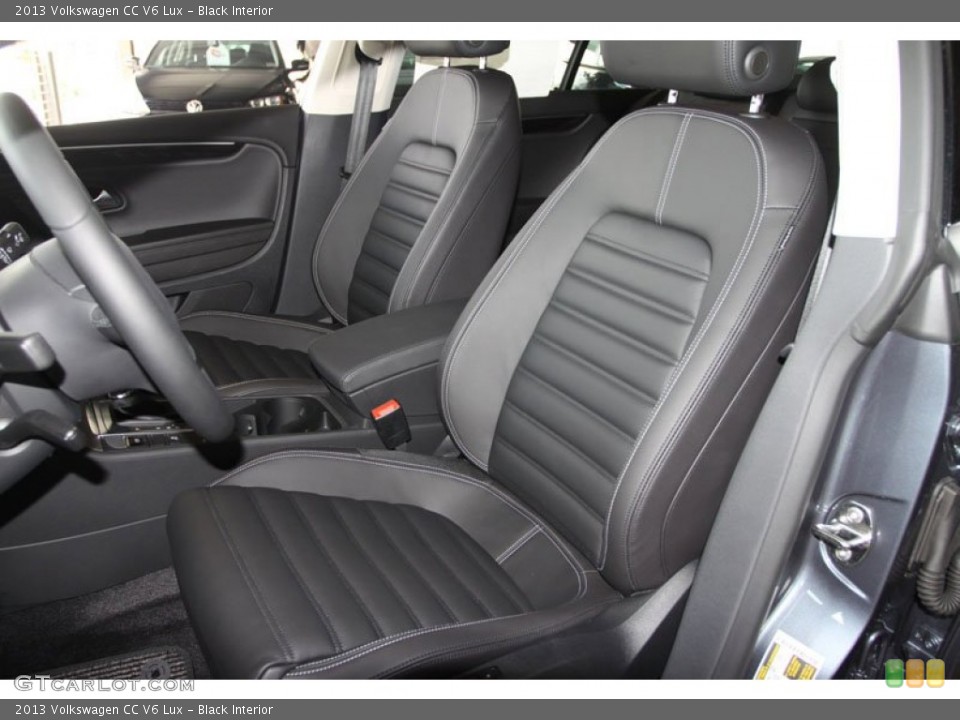 Black Interior Photo for the 2013 Volkswagen CC V6 Lux #66568908