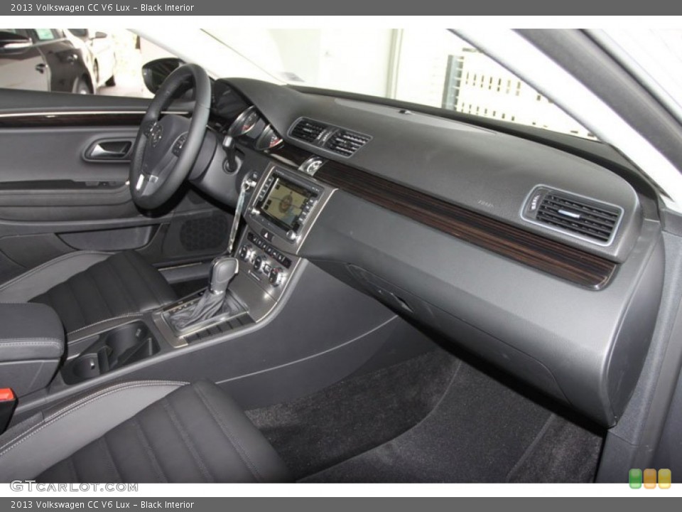 Black Interior Dashboard for the 2013 Volkswagen CC V6 Lux #66569004