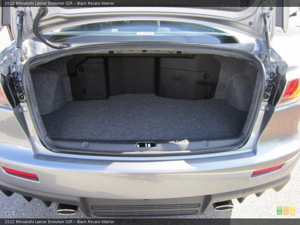 Black Recaro Interior Trunk for the 2012 Mitsubishi Lancer Evolution GSR #66571167
