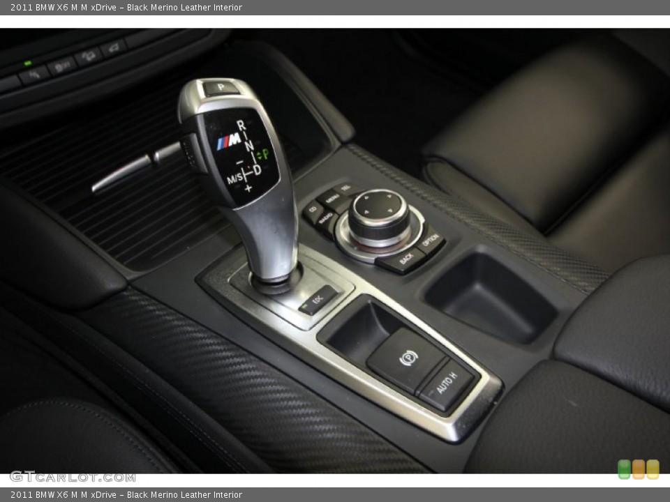 Black Merino Leather Interior Transmission for the 2011 BMW X6 M M xDrive #66571821
