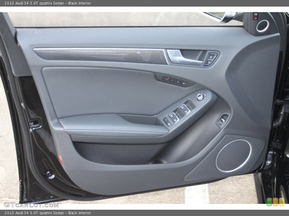 Black Interior Door Panel for the 2013 Audi S4 3.0T quattro Sedan #66572604
