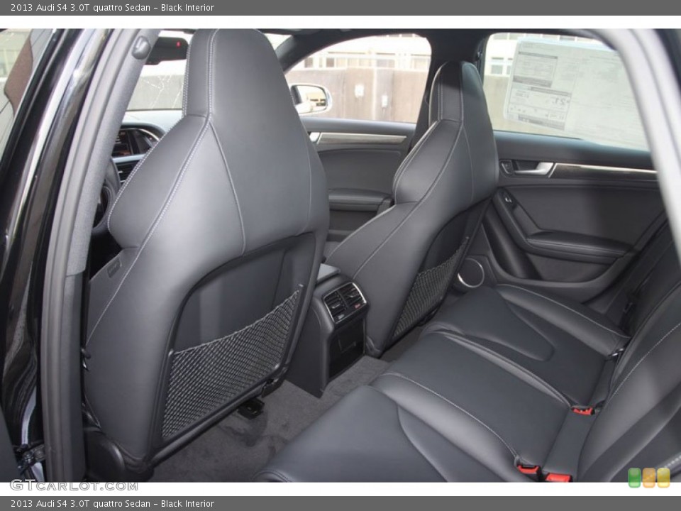 Black Interior Photo for the 2013 Audi S4 3.0T quattro Sedan #66572642