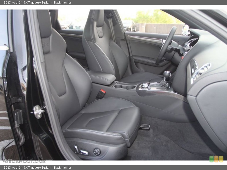 Black Interior Photo for the 2013 Audi S4 3.0T quattro Sedan #66572748