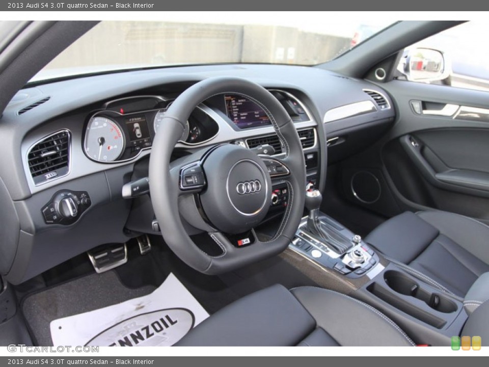 Black Interior Photo for the 2013 Audi S4 3.0T quattro Sedan #66572848