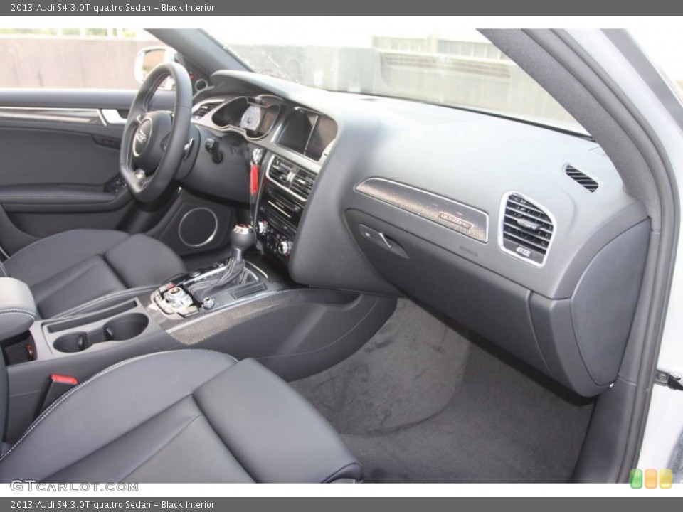 Black Interior Dashboard for the 2013 Audi S4 3.0T quattro Sedan #66572961