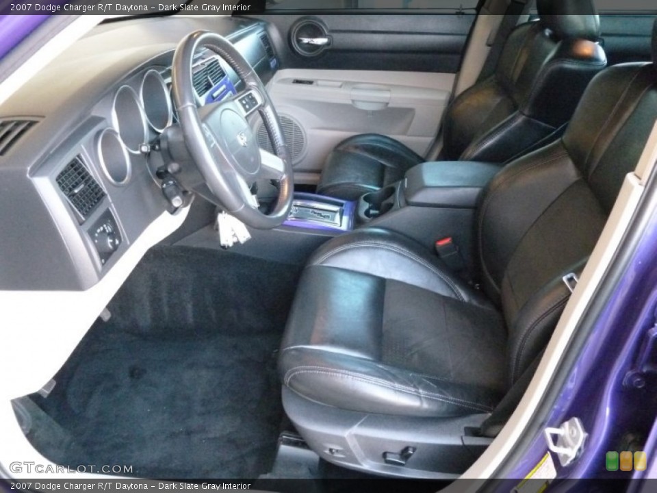 Dark Slate Gray Interior Photo for the 2007 Dodge Charger R/T Daytona #66573450