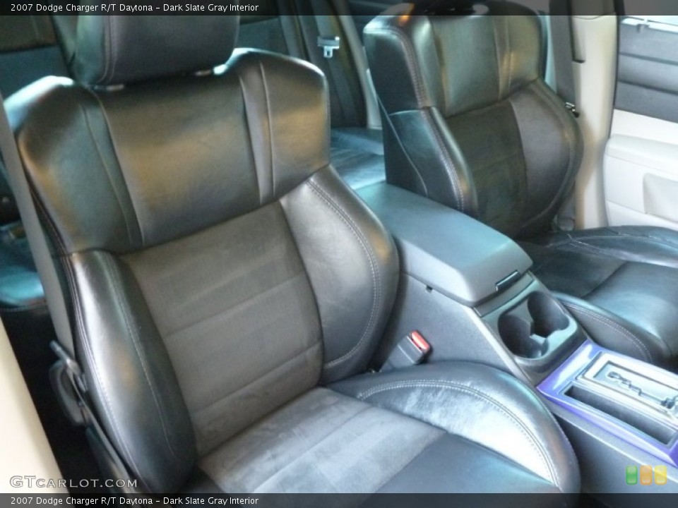 Dark Slate Gray Interior Front Seat for the 2007 Dodge Charger R/T Daytona #66573468
