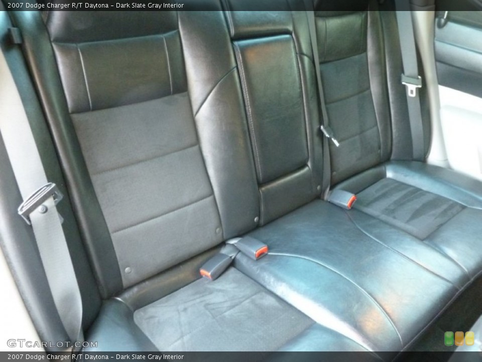 Dark Slate Gray Interior Rear Seat for the 2007 Dodge Charger R/T Daytona #66573471