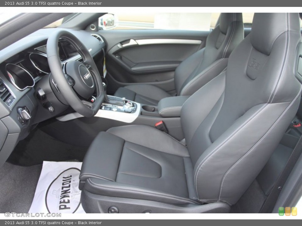 Black Interior Photo for the 2013 Audi S5 3.0 TFSI quattro Coupe #66573642