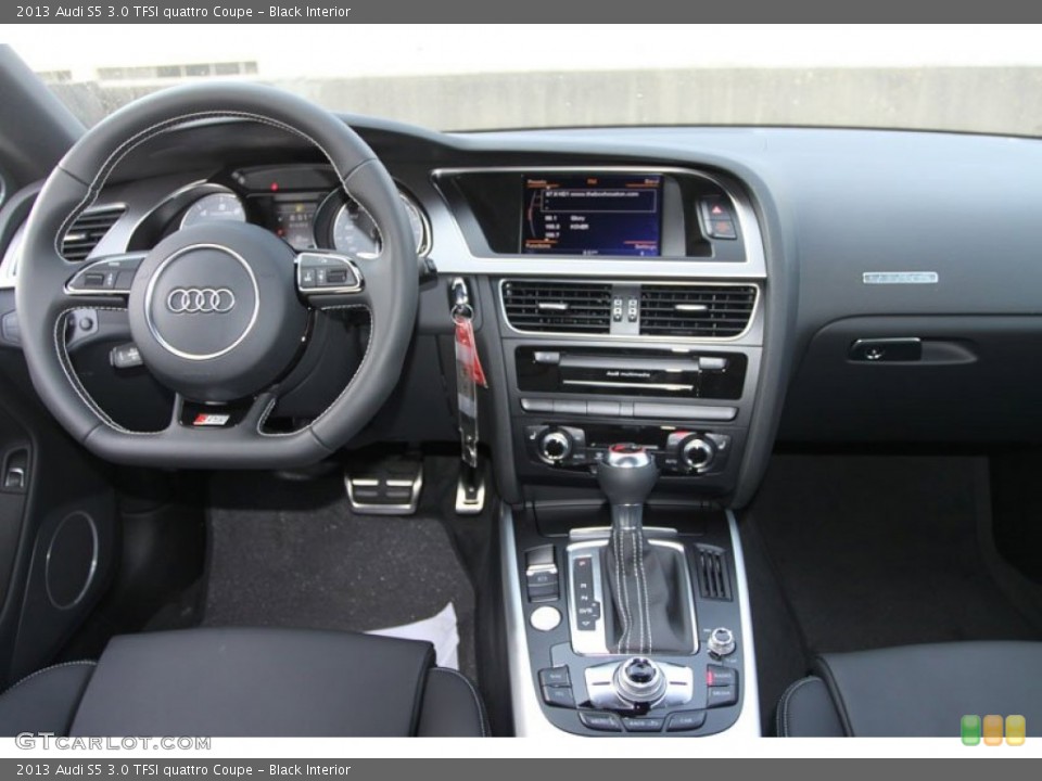 Black Interior Dashboard for the 2013 Audi S5 3.0 TFSI quattro Coupe #66573651