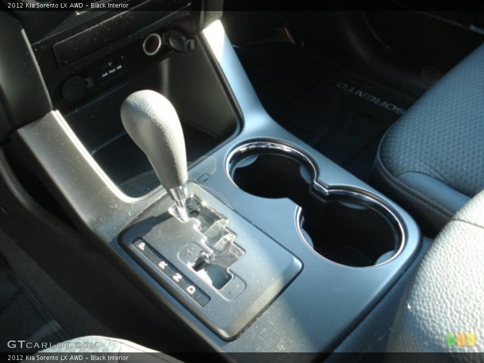Black Interior Transmission for the 2012 Kia Sorento LX AWD #66573654
