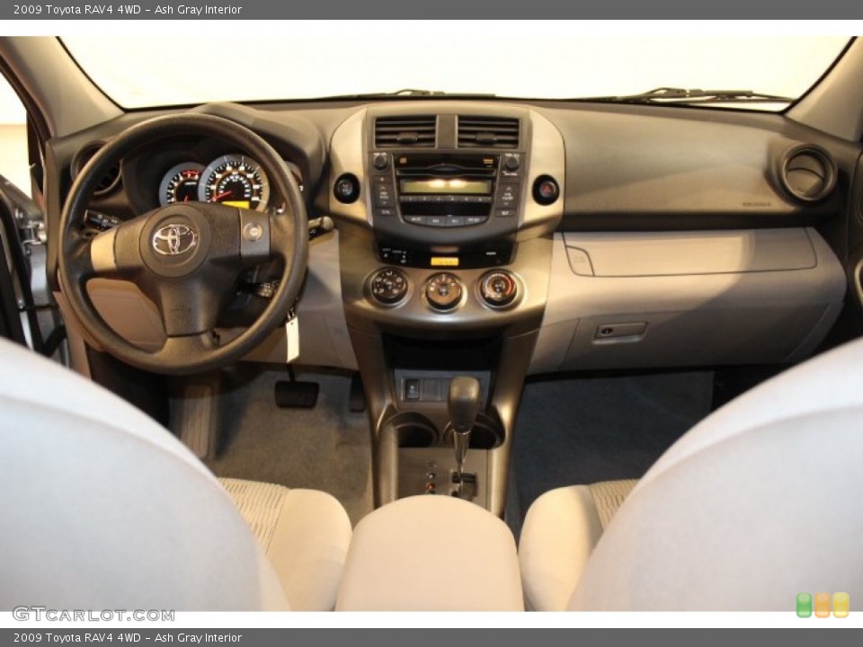 Ash Gray Interior Dashboard for the 2009 Toyota RAV4 4WD #66574758