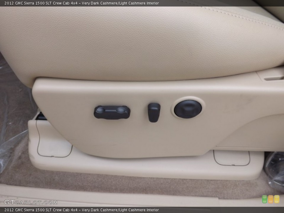 Very Dark Cashmere/Light Cashmere Interior Front Seat for the 2012 GMC Sierra 1500 SLT Crew Cab 4x4 #66578121