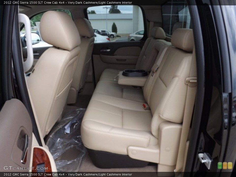 Very Dark Cashmere/Light Cashmere Interior Photo for the 2012 GMC Sierra 1500 SLT Crew Cab 4x4 #66578130