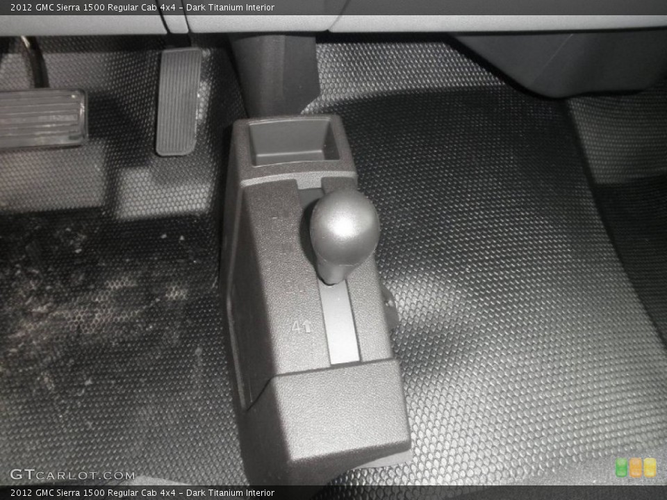 Dark Titanium Interior Controls for the 2012 GMC Sierra 1500 Regular Cab 4x4 #66578627