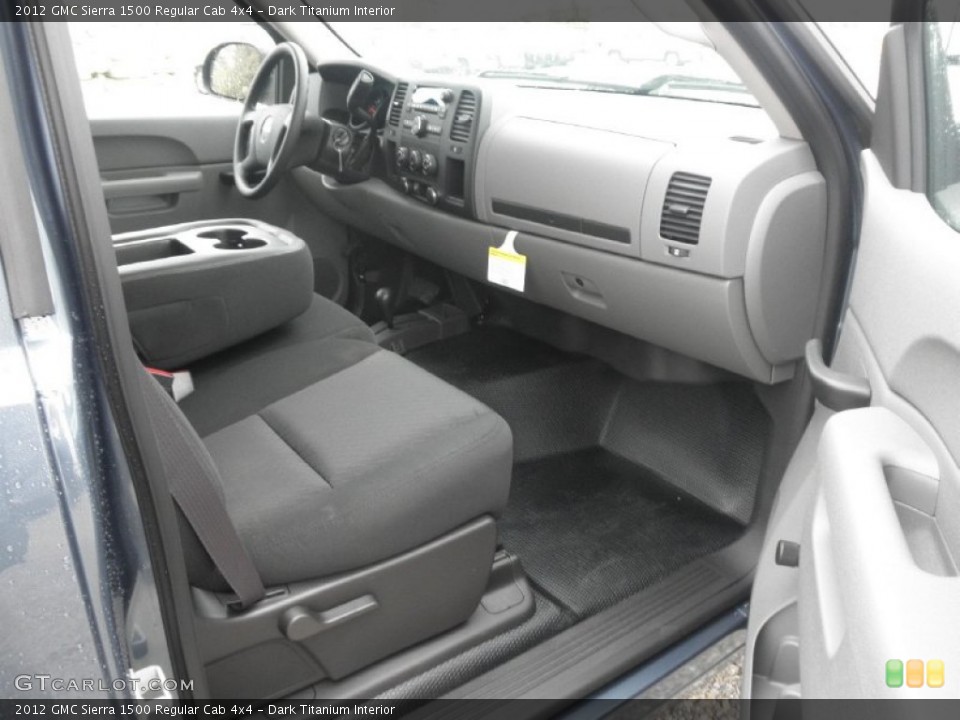 Dark Titanium Interior Photo for the 2012 GMC Sierra 1500 Regular Cab 4x4 #66578677