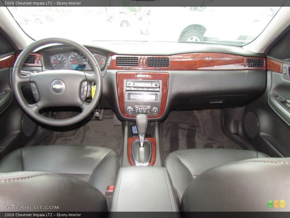Ebony Interior Dashboard for the 2009 Chevrolet Impala LTZ #66579992
