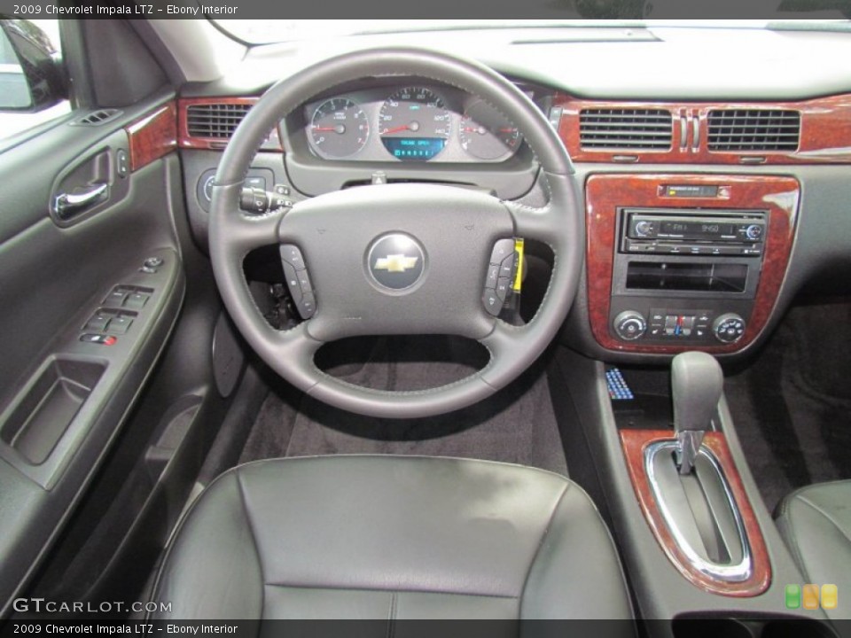 Ebony Interior Dashboard for the 2009 Chevrolet Impala LTZ #66580001