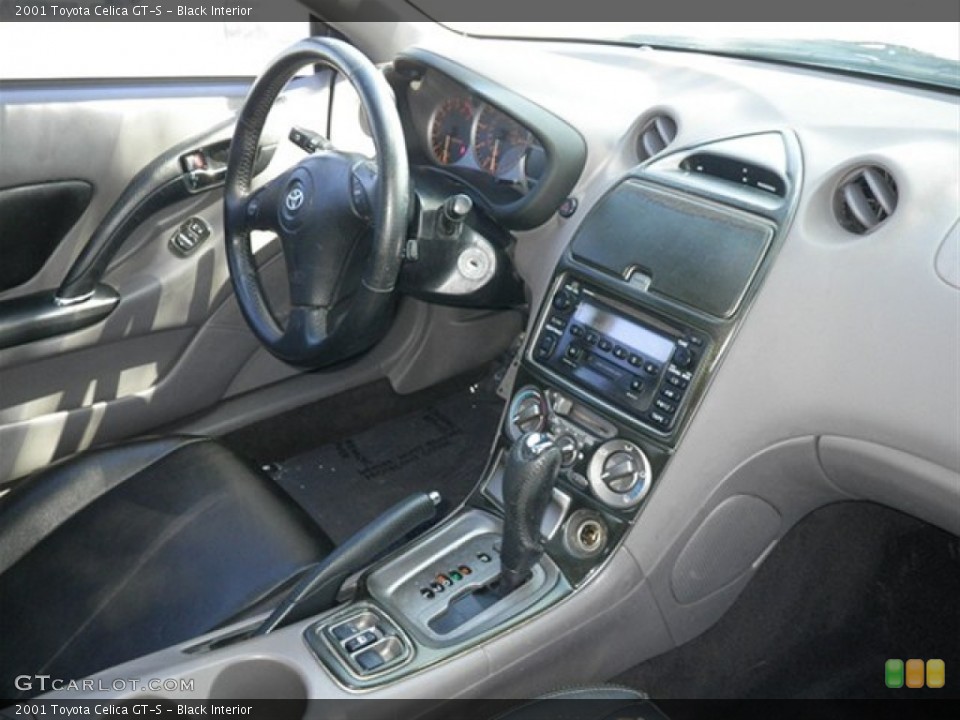 Black Interior Dashboard for the 2001 Toyota Celica GT-S #66584874