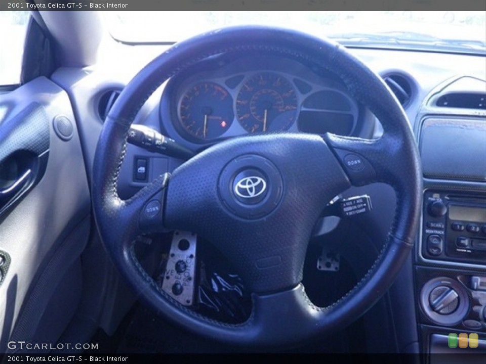 Black Interior Steering Wheel for the 2001 Toyota Celica GT-S #66584911