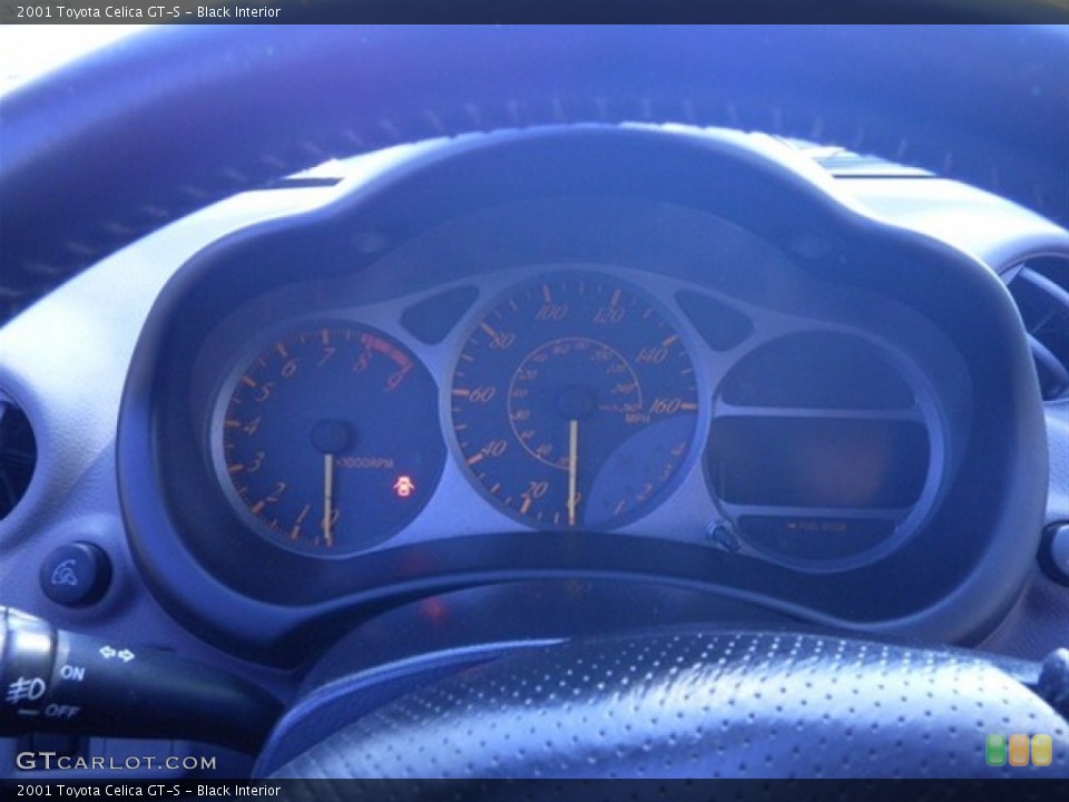 Black Interior Gauges for the 2001 Toyota Celica GT-S #66584917
