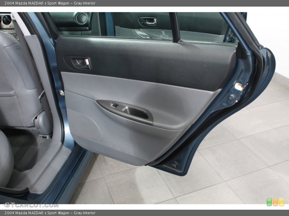 Gray Interior Door Panel for the 2004 Mazda MAZDA6 s Sport Wagon #66585550