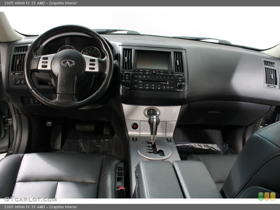Graphite Interior Dashboard for the 2005 Infiniti FX 35 AWD #66586049