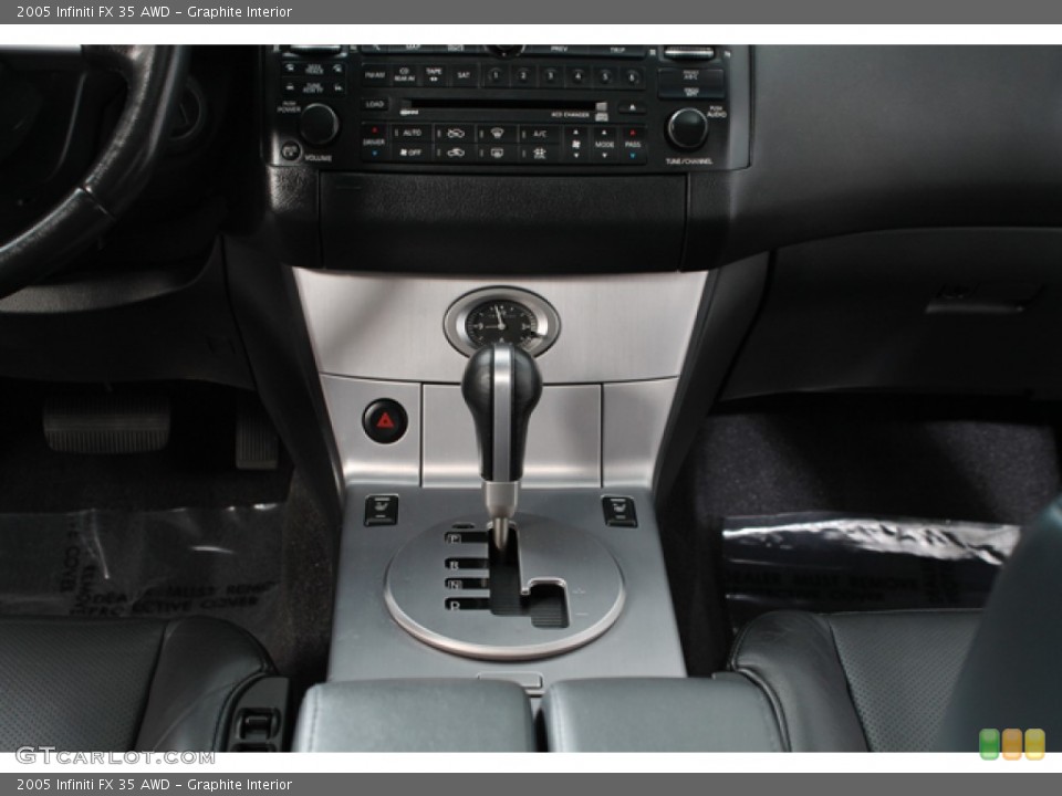 Graphite Interior Transmission for the 2005 Infiniti FX 35 AWD #66586098