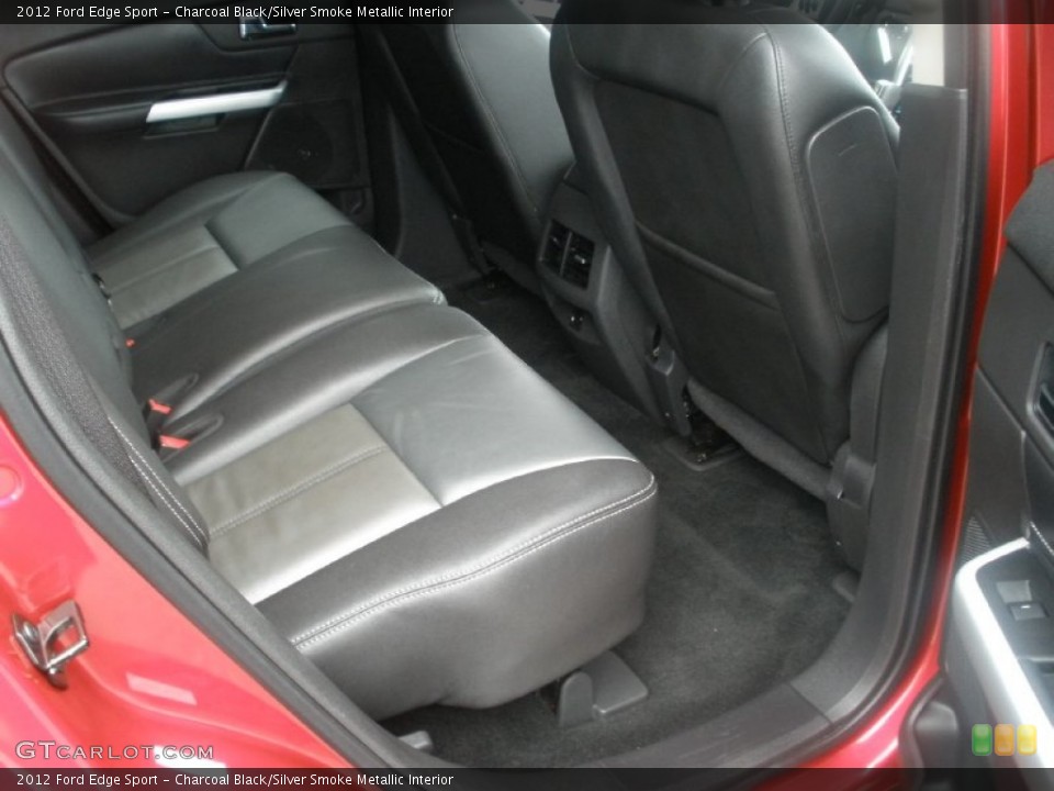 Charcoal Black/Silver Smoke Metallic Interior Photo for the 2012 Ford Edge Sport #66587056