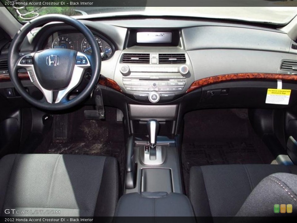 Black Interior Dashboard for the 2012 Honda Accord Crosstour EX #66587832