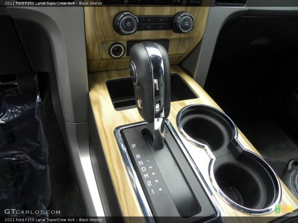 Black Interior Transmission for the 2011 Ford F150 Lariat SuperCrew 4x4 #66588201