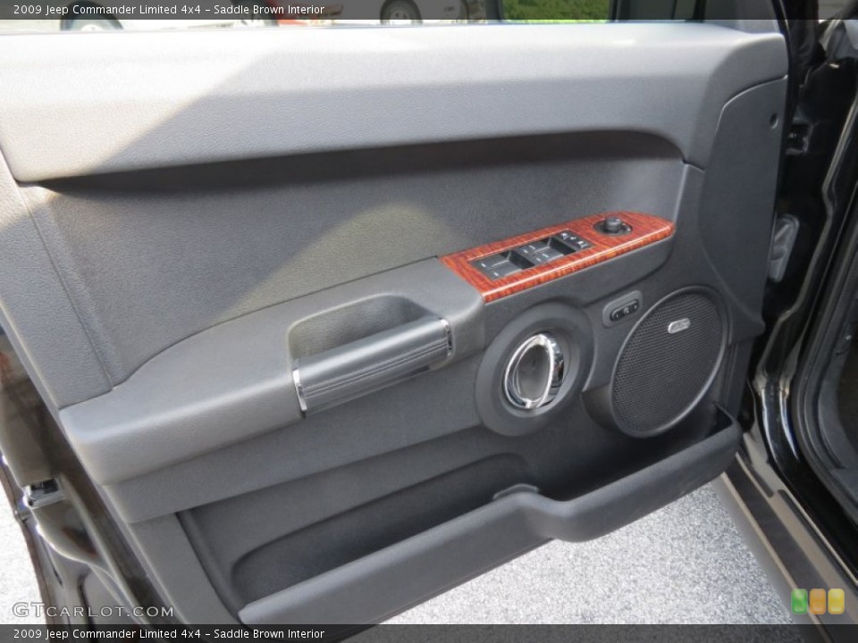 Saddle Brown Interior Door Panel for the 2009 Jeep Commander Limited 4x4 #66588534