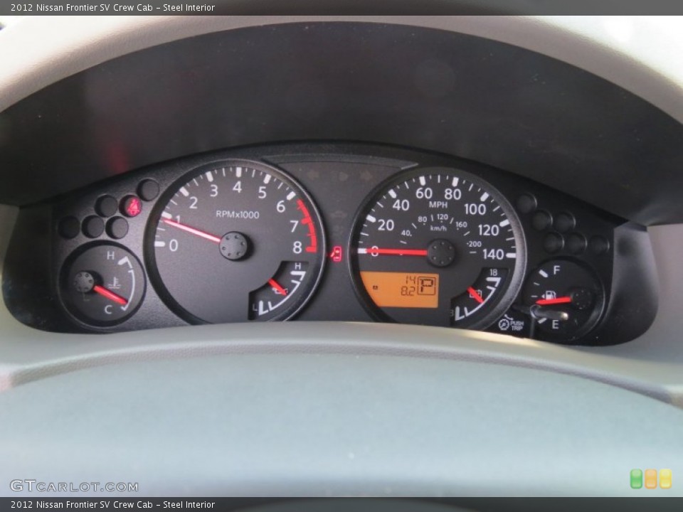 Steel Interior Gauges for the 2012 Nissan Frontier SV Crew Cab #66589401