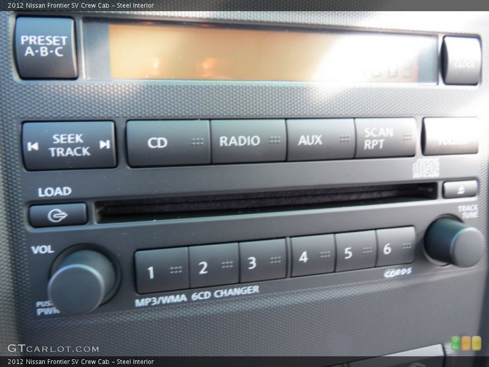 Steel Interior Audio System for the 2012 Nissan Frontier SV Crew Cab #66589407
