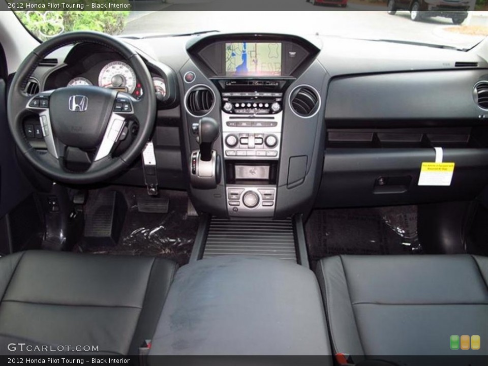 Black Interior Dashboard for the 2012 Honda Pilot Touring #66589803