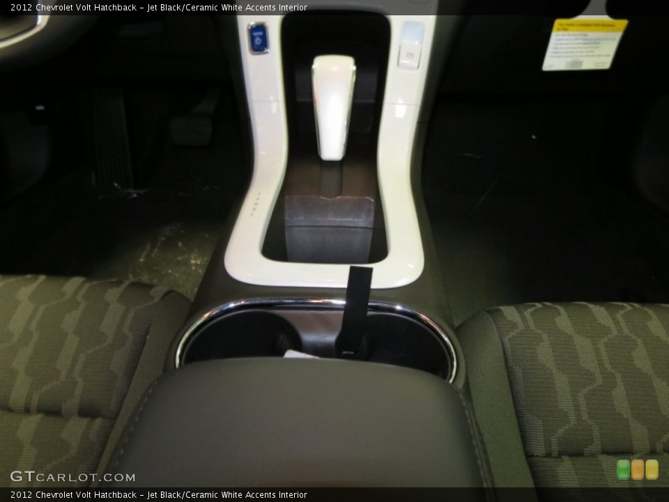 Jet Black/Ceramic White Accents Interior Transmission for the 2012 Chevrolet Volt Hatchback #66589884