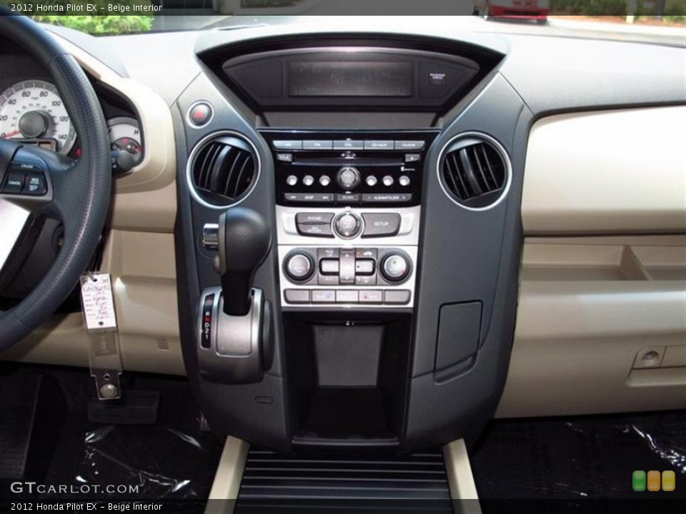 Beige Interior Controls for the 2012 Honda Pilot EX #66589926