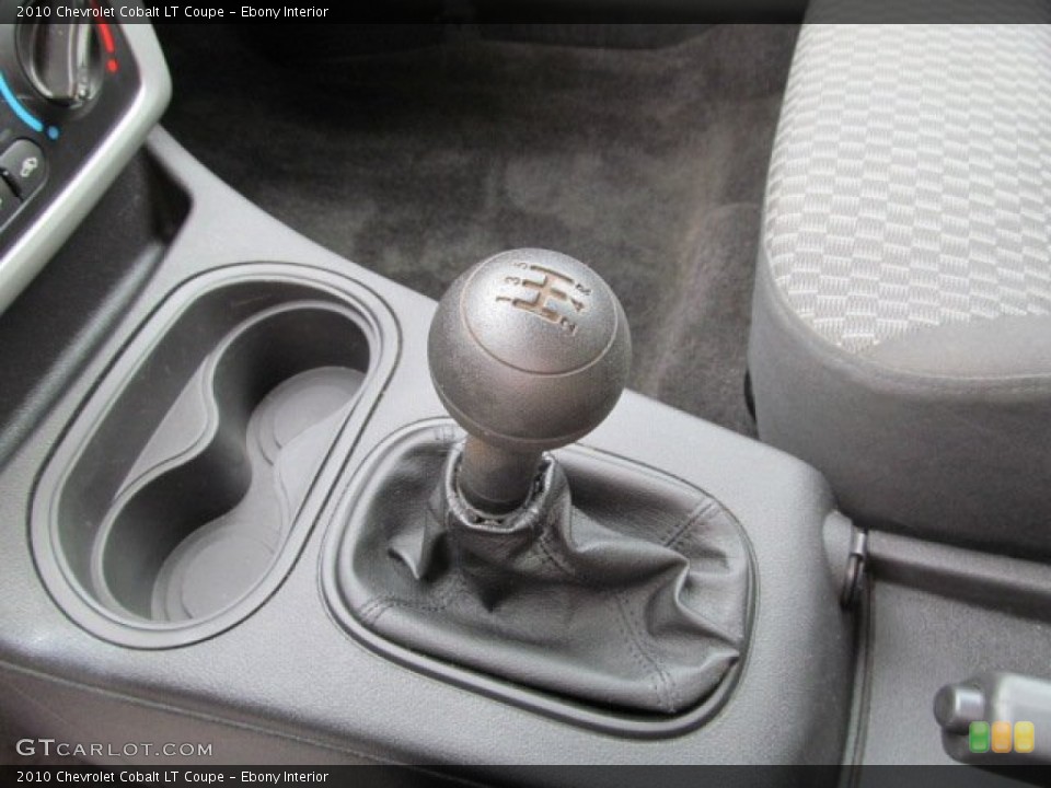Ebony Interior Transmission for the 2010 Chevrolet Cobalt LT Coupe #66591384