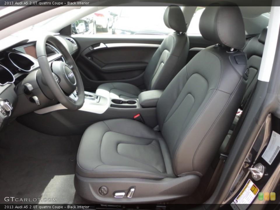 Black Interior Photo for the 2013 Audi A5 2.0T quattro Coupe #66592055