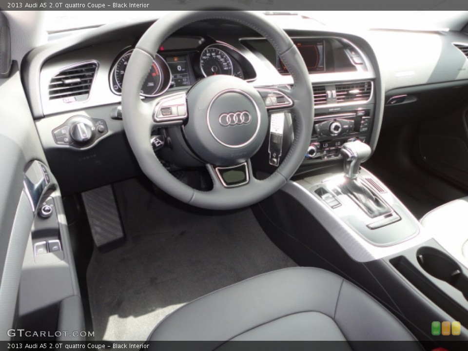 Black Interior Dashboard for the 2013 Audi A5 2.0T quattro Coupe #66592073