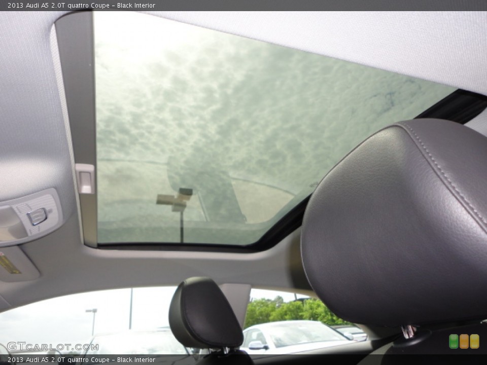 Black Interior Sunroof for the 2013 Audi A5 2.0T quattro Coupe #66592079