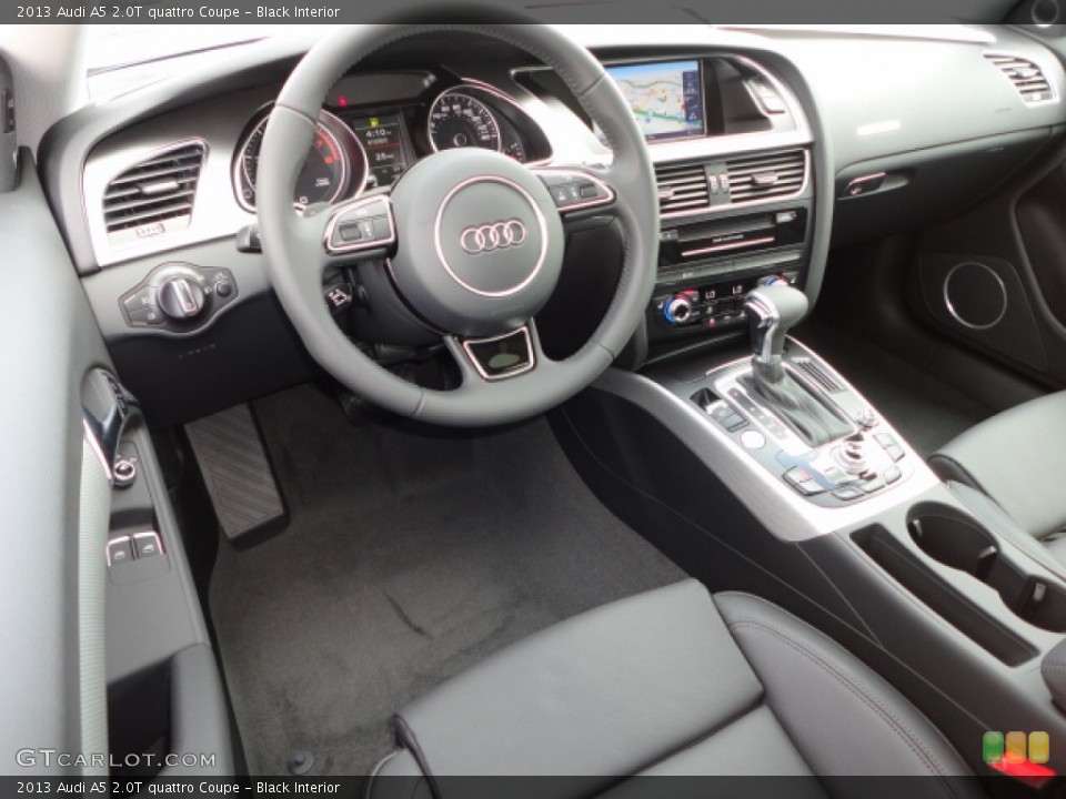 Black Interior Dashboard for the 2013 Audi A5 2.0T quattro Coupe #66592162