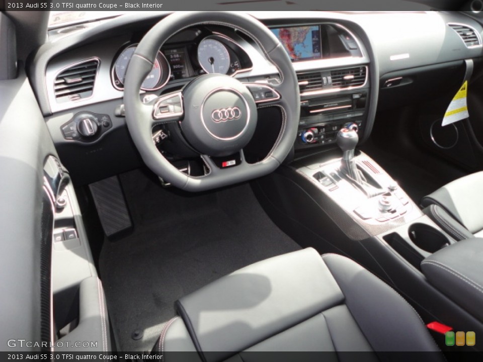 Black Interior Dashboard for the 2013 Audi S5 3.0 TFSI quattro Coupe #66592252