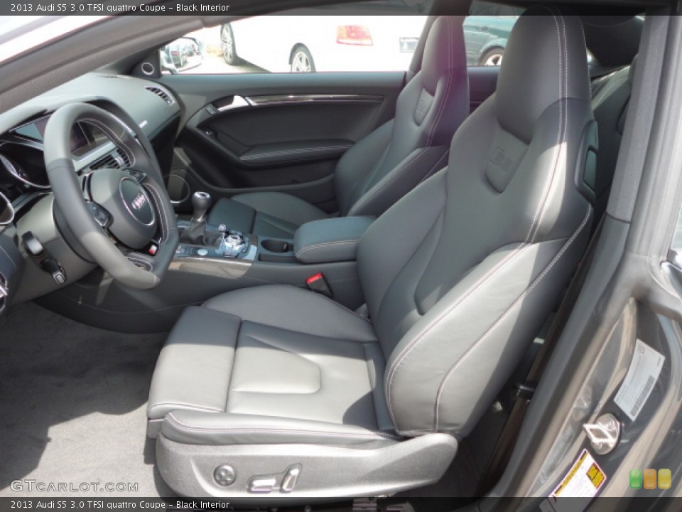 Black Interior Photo for the 2013 Audi S5 3.0 TFSI quattro Coupe #66592332